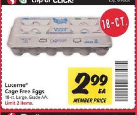 Lucerne Cage Free Eggs
