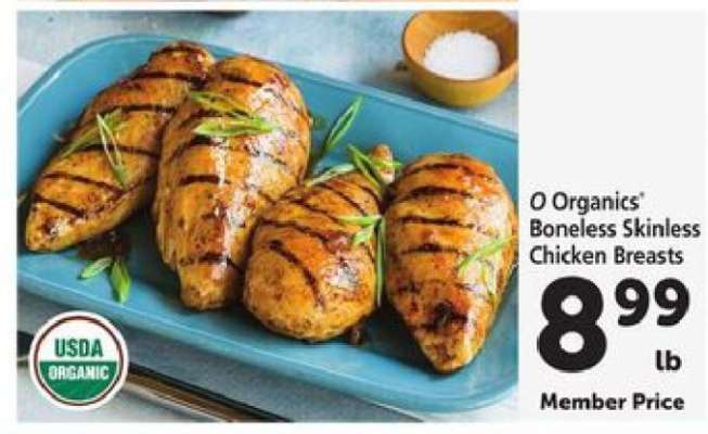 O Organics' Boneless Skinless Chicken Breasts