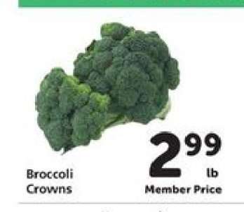 Broccoli Crowns