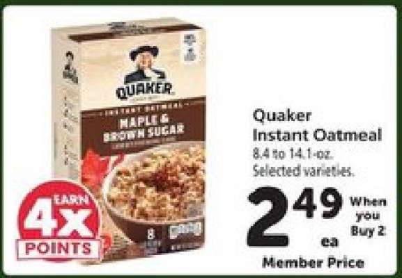 Quaker Instant Oatmeal