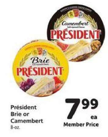 Président Brie or Camembert