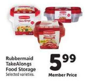 Rubbermaid TakeAlongs Food Storage