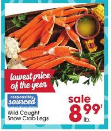 Wild-Caught Snow Crab Legs