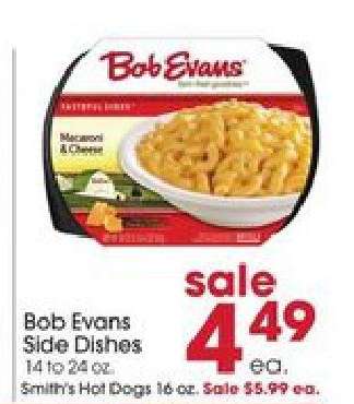 Bob Evans Side Dishes