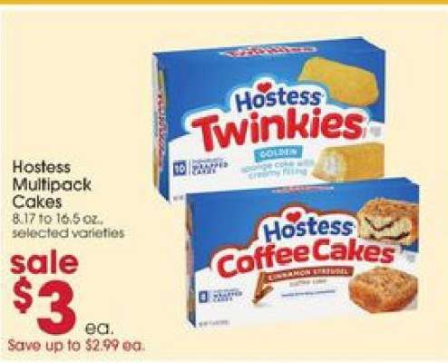 Hostess Multipack Cakes