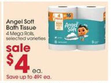 Angel Soft Bath Tissue