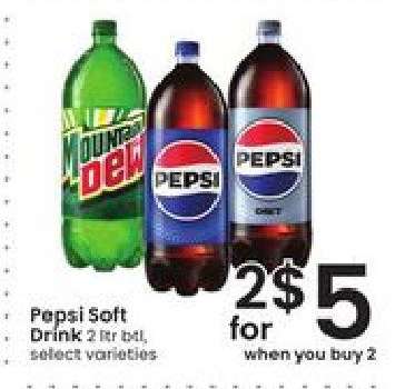 Pepsi Soft Drink