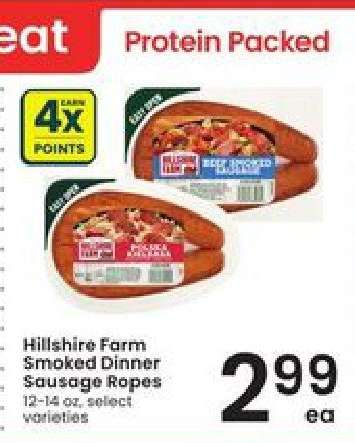 Hillshire Farm Smoked Dinner Sausage Ropes