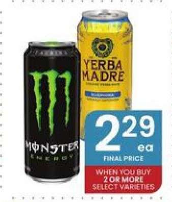 Monster Energy / Yerba Madre