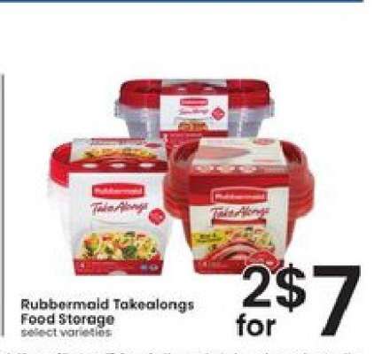 Rubbermaid TakeAlongs Food Storage
