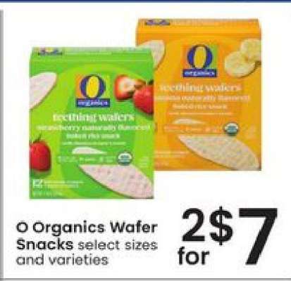 O Organics Wafer Snacks