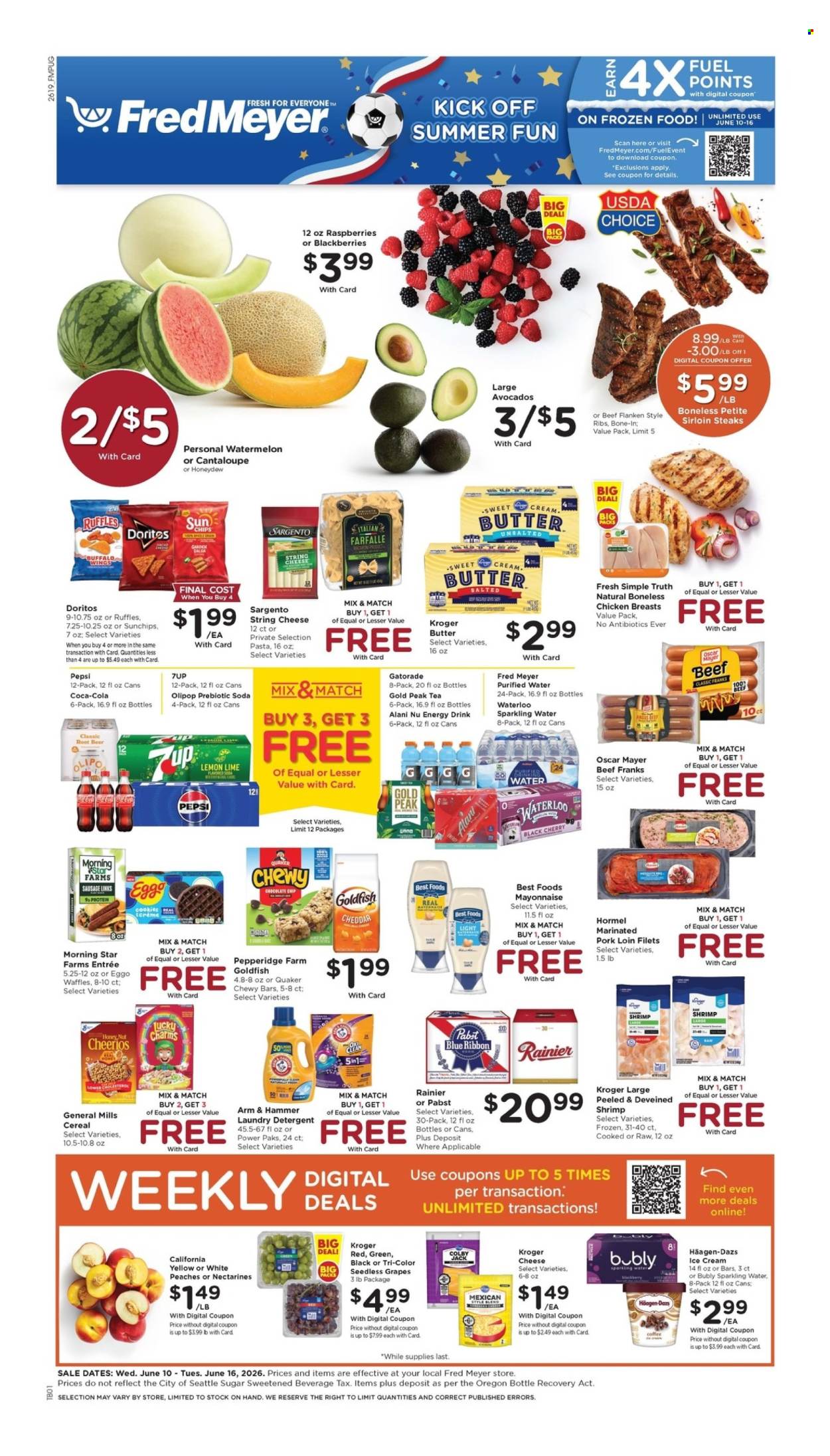 Fred Meyer ad - 06/10/2026 - 06/16/2026. Page 1