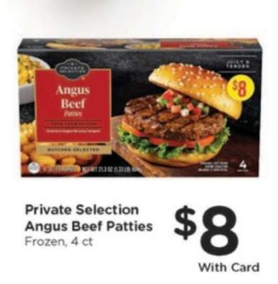 Private Selection Angus Beef Patties