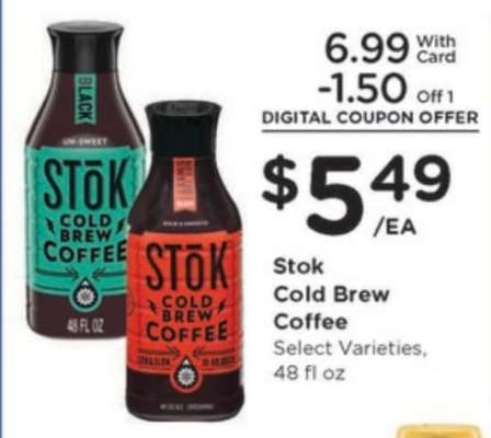 Stōk Cold Brew Coffee