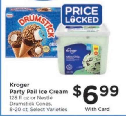 Kroger Party Pail Ice Cream