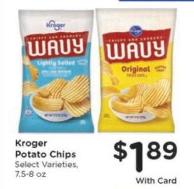 Kroger Potato Chips