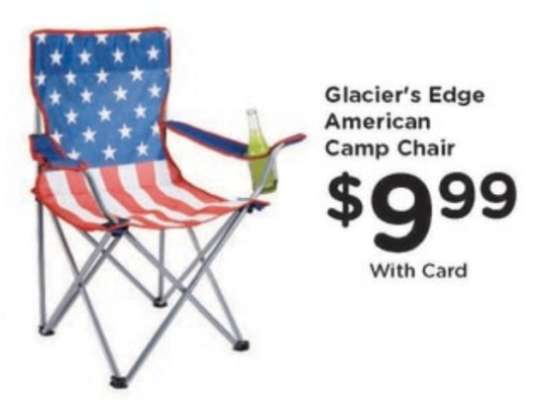 Glacier's Edge American Camp Chair