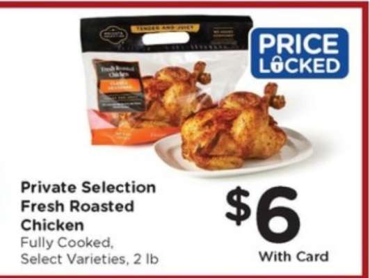 Private Selection Fresh Roasted Chicken