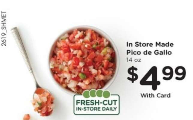 In-Store Made Pico de Gallo
