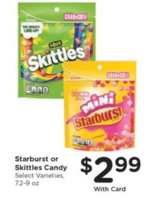 Starburst or Skittles Candy