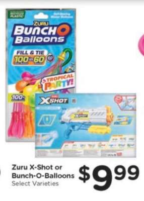 Zuru X-Shot or Bunch O Balloons