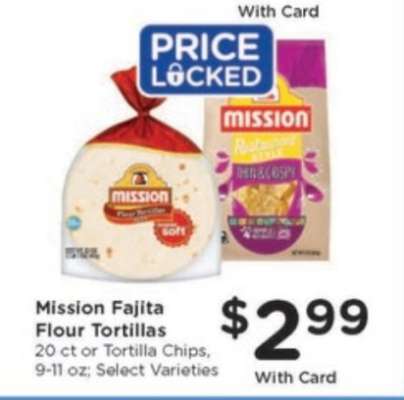 Mission Fajita Flour Tortillas