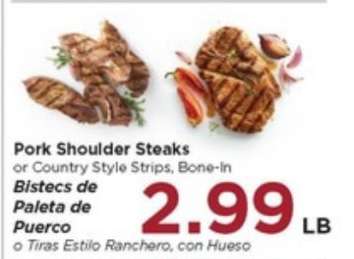 Pork Shoulder Steaks