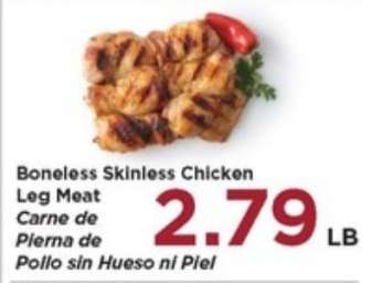 Boneless Skinless Chicken Leg Meat