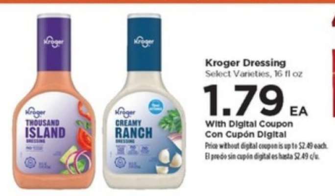 Kroger Dressing