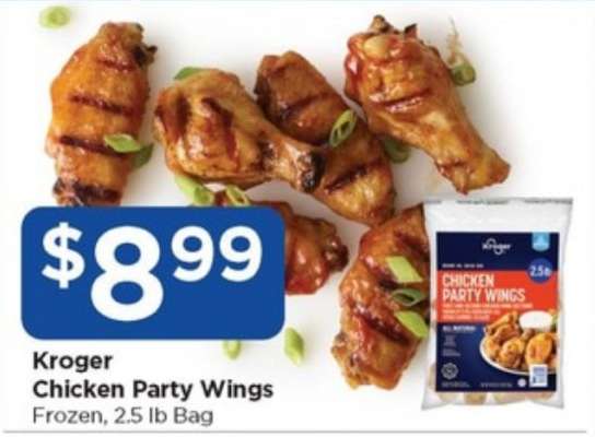 Kroger Chicken Party Wings