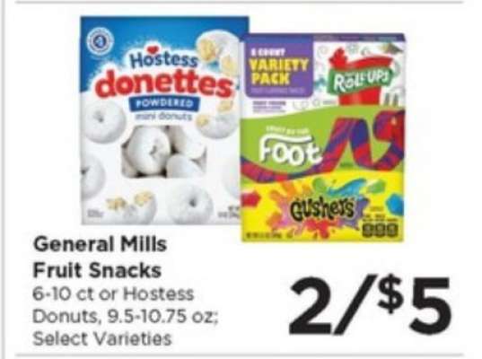 General Mills Fruit Snacks