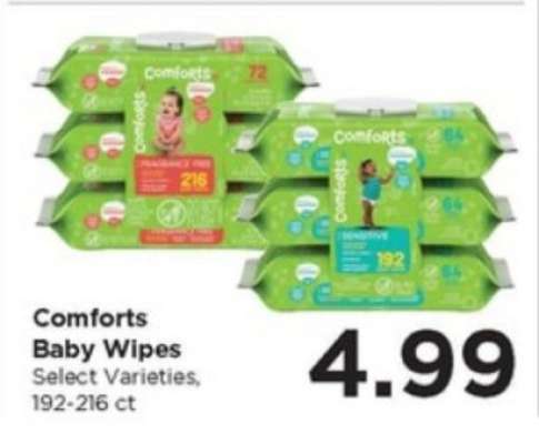 Comforts Baby Wipes