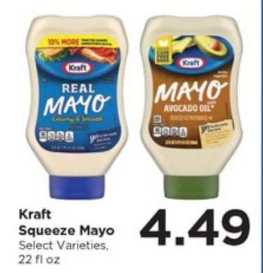 Kraft Squeeze Mayo