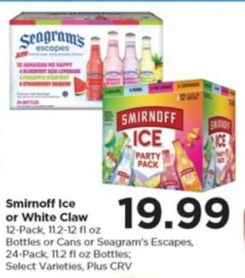 Smirnoff Ice or White Claw