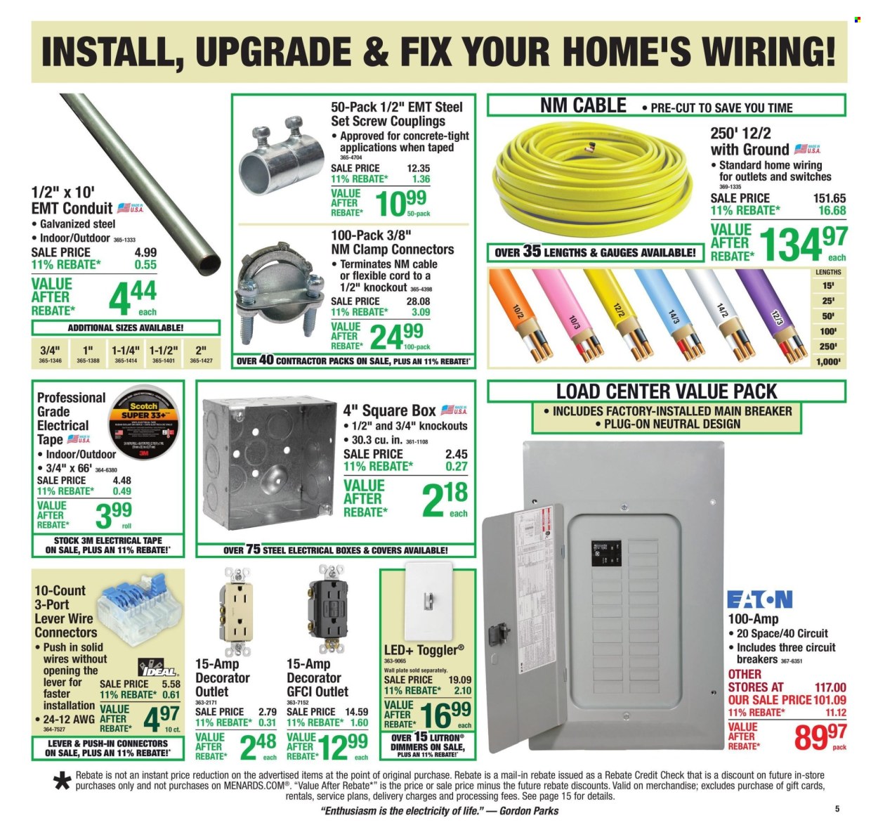 Menards ad - 06/11/2026 - 06/21/2026. Page 5