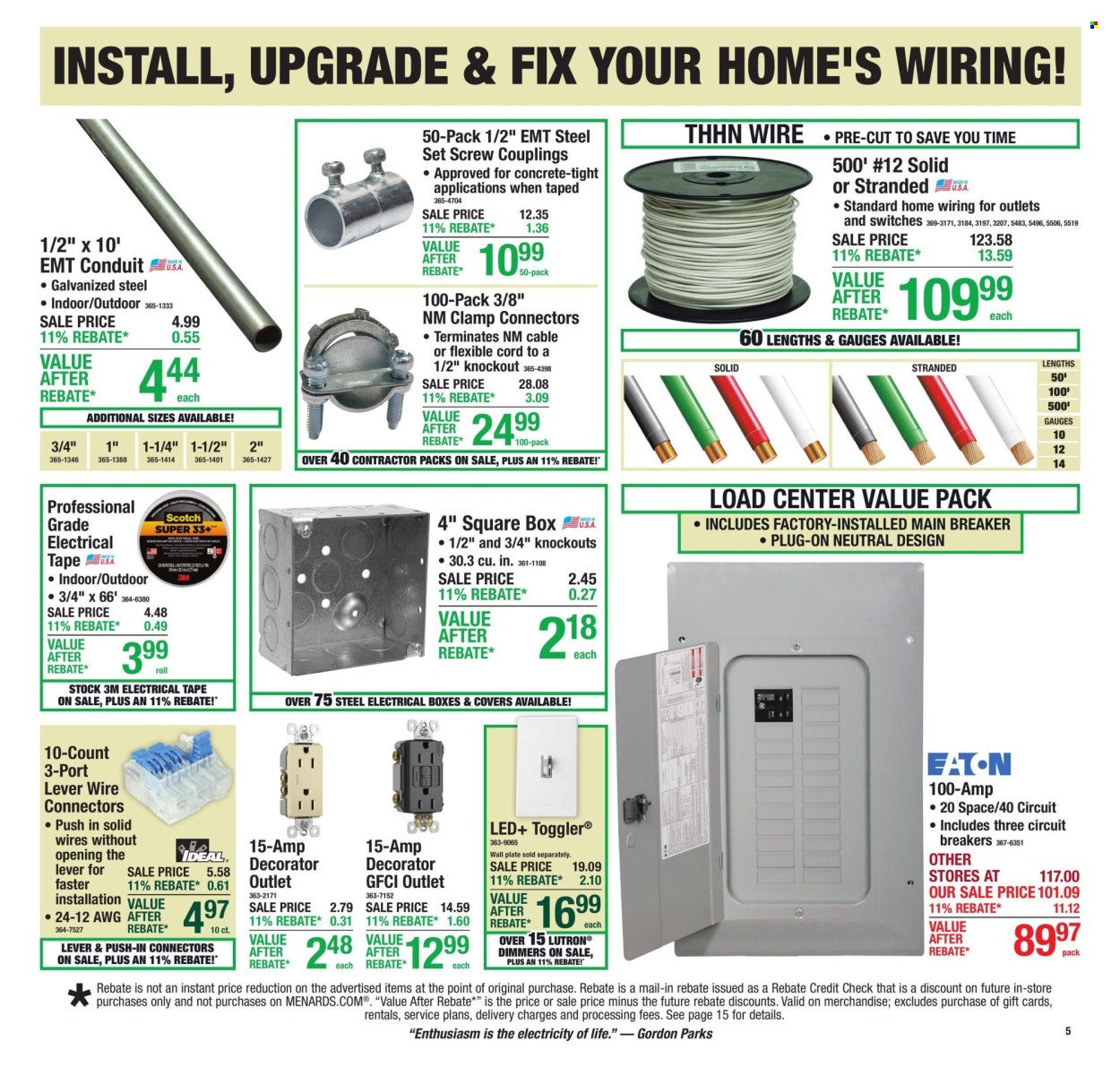 Menards ad - 06/11/2026 - 06/21/2026. Page 5