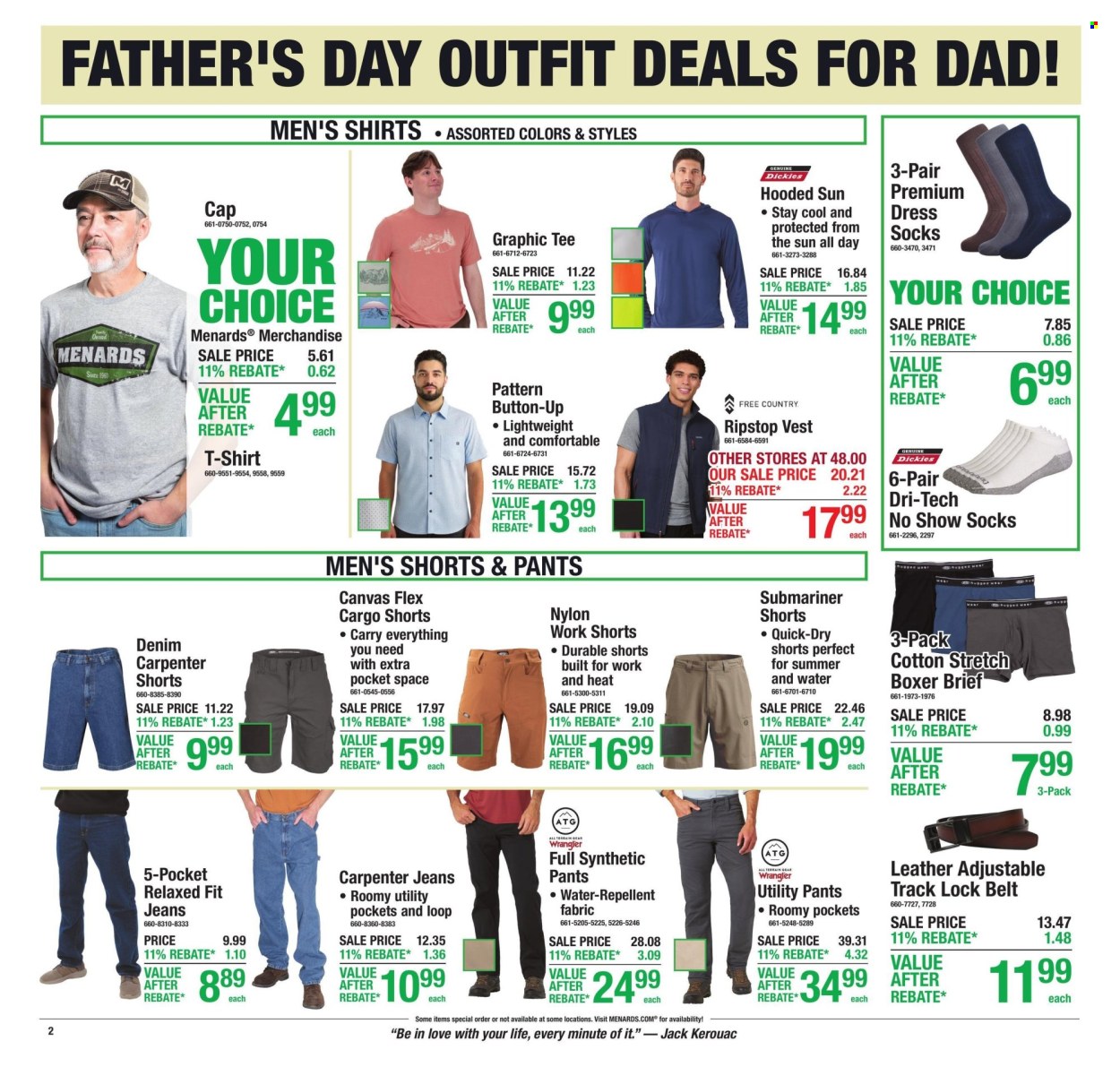 Menards ad - 06/11/2026 - 06/21/2026. Page 2