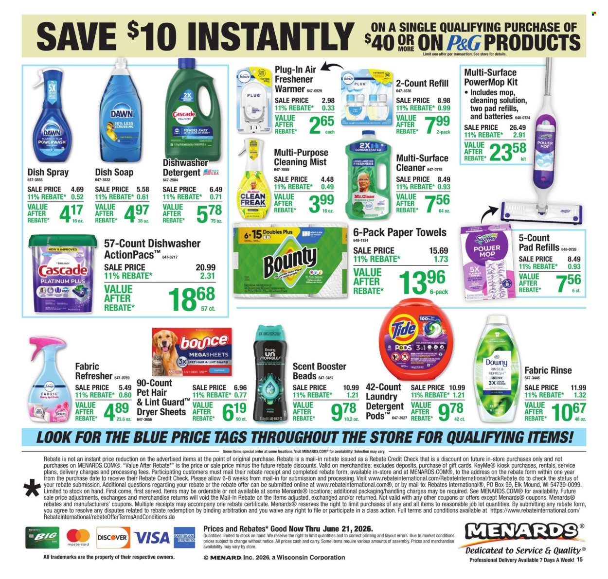 Menards ad - 06/11/2026 - 06/21/2026. Page 22
