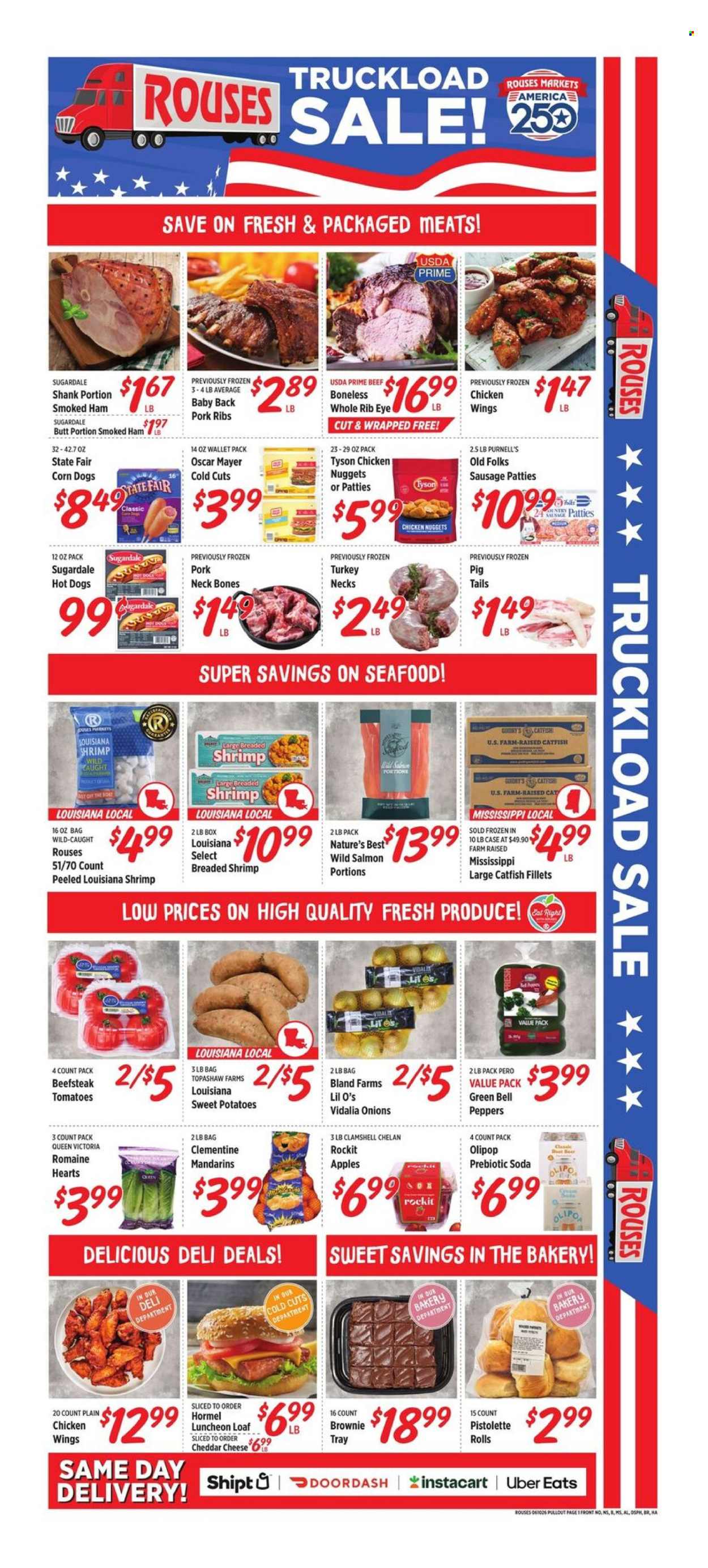 Rouses Markets ad - 06/10/2026 - 06/17/2026. Page 2