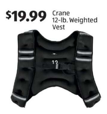 Crane 12-lb. Weighted Vest