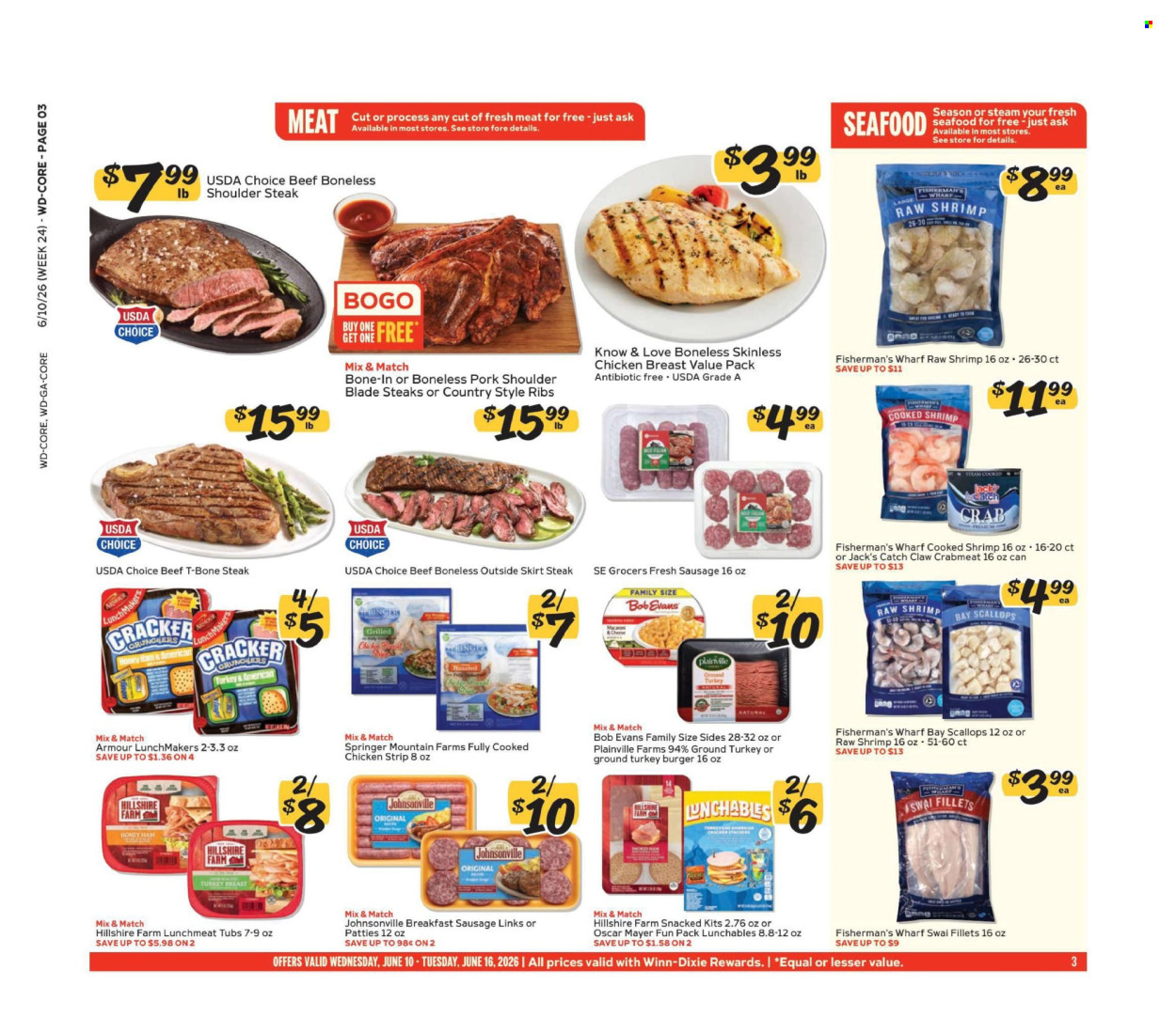 Winn Dixie ad - 06/10/2026 - 06/16/2026. Page 3