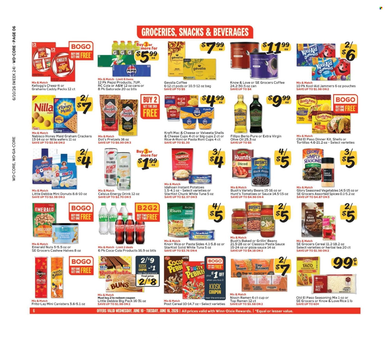Winn Dixie ad - 06/10/2026 - 06/16/2026. Page 6