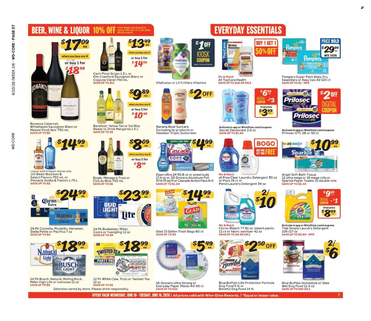 Winn Dixie ad - 06/10/2026 - 06/16/2026. Page 7