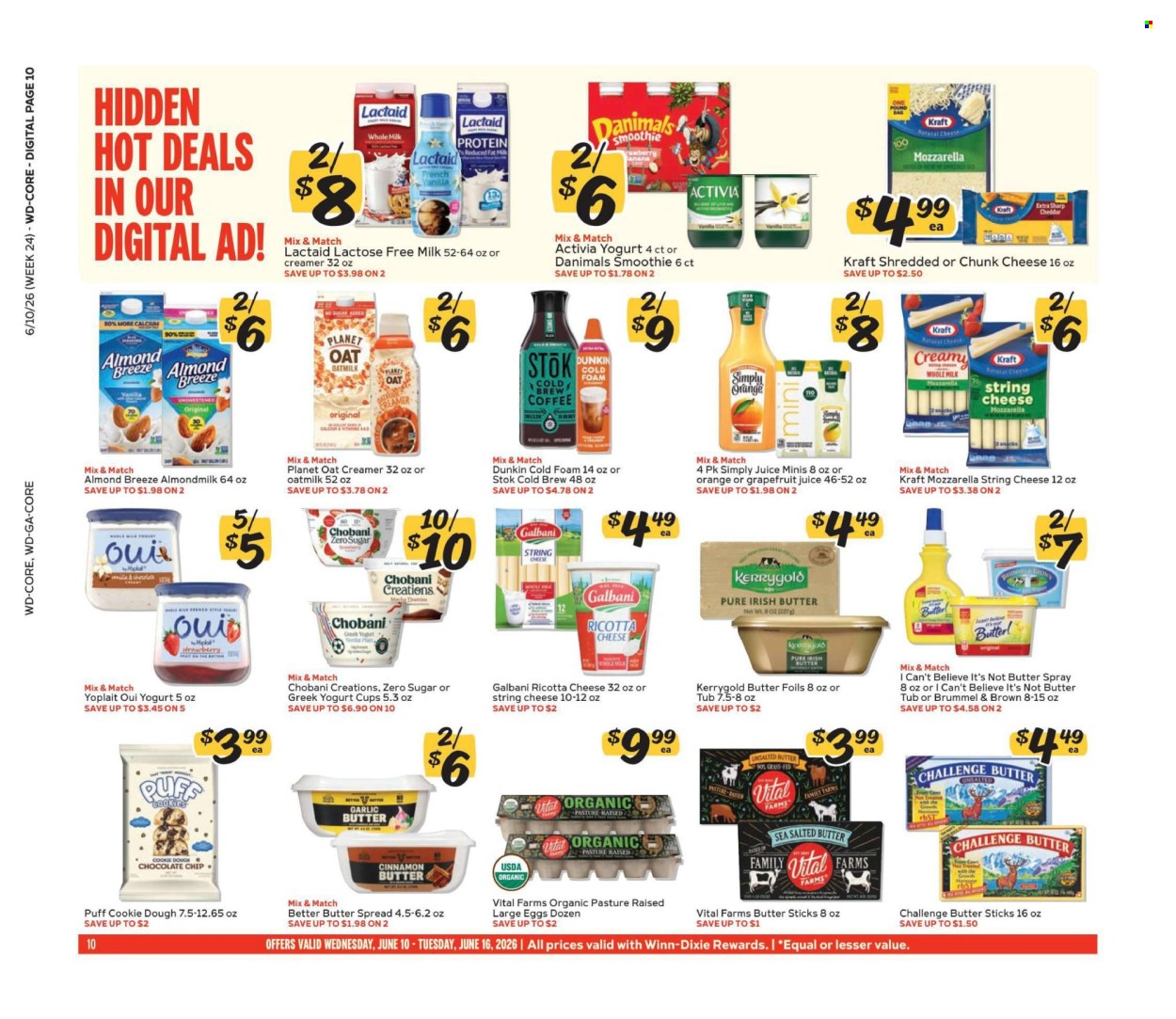 Winn Dixie ad - 06/10/2026 - 06/16/2026. Page 10