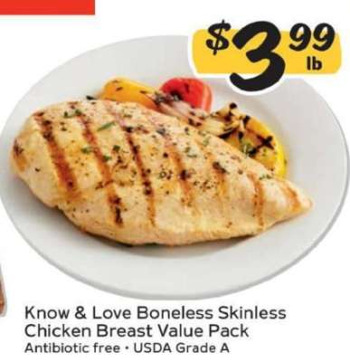 Know & Love Boneless Skinless Chicken Breast Value Pack