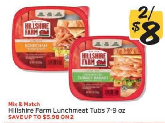 Hillshire Farm Lunchmeat Tubs