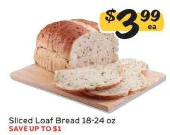 Sliced Loaf Bread