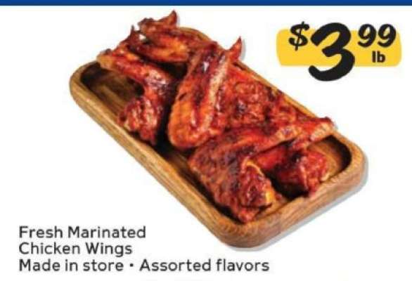 Fresh Marinated Chicken Wings