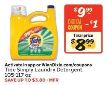 Tide Simply Laundry Detergent