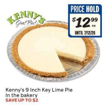 Kenny's 9 Inch Key Lime Pie